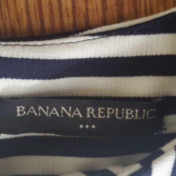 BANANA REPUBLIC SMALL STRIPED ZIPPER - Picture 6 of 6
